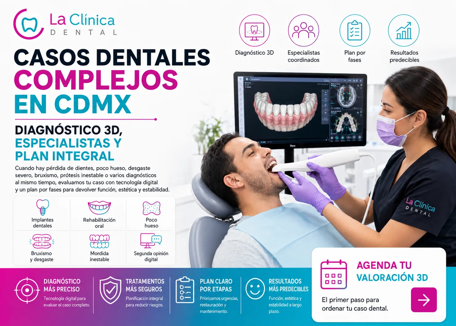 casos dentales complejos en México